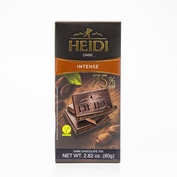 Heidi 2.82 Oz Dark Intense 75% Chocolate