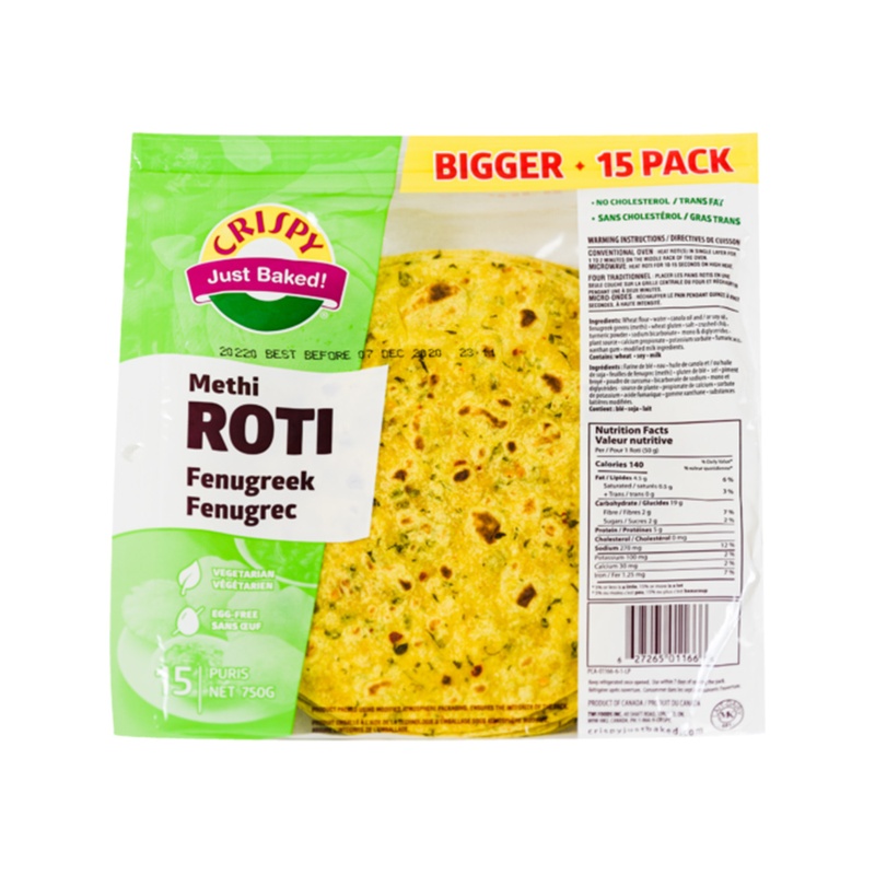 Crispy Methi Roti 750g