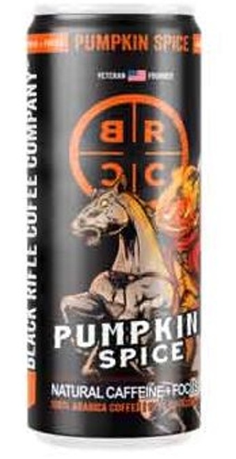 Black Rifle Coffee 1x 15oz CAN Of Pumpkin Spice Espresso! TRY IT NOW