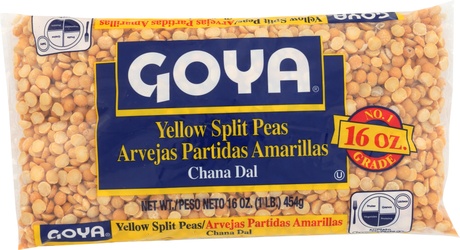 Goya Split Peas, Yellow 16 Oz