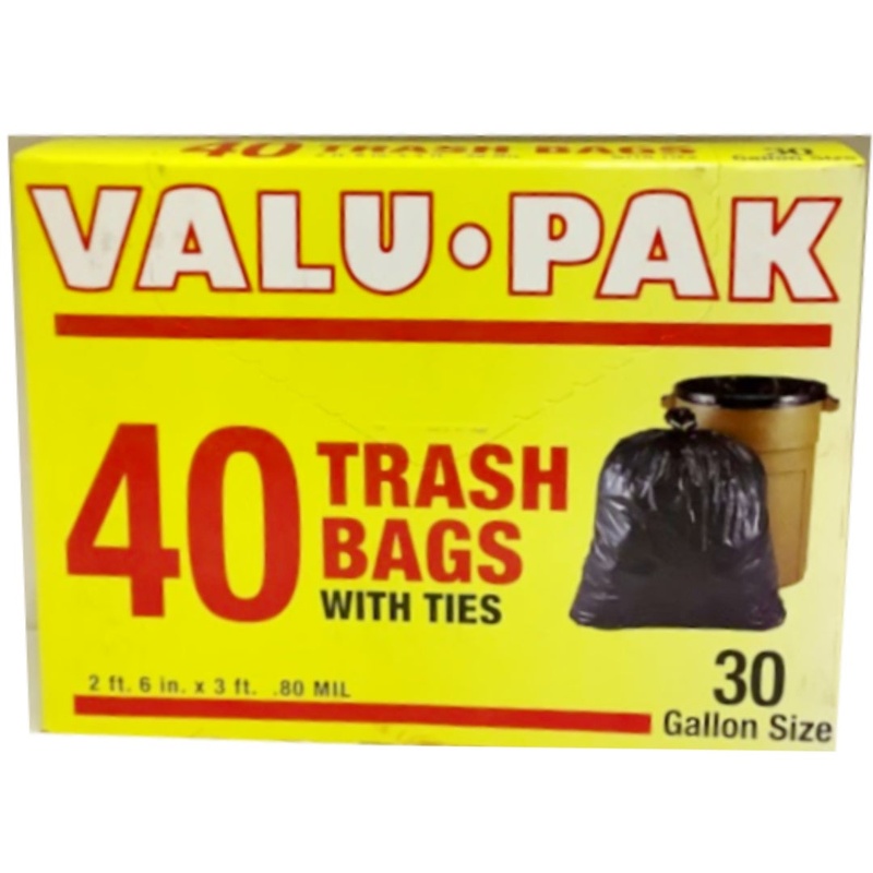 Value Pack - 30gl Trash Bags