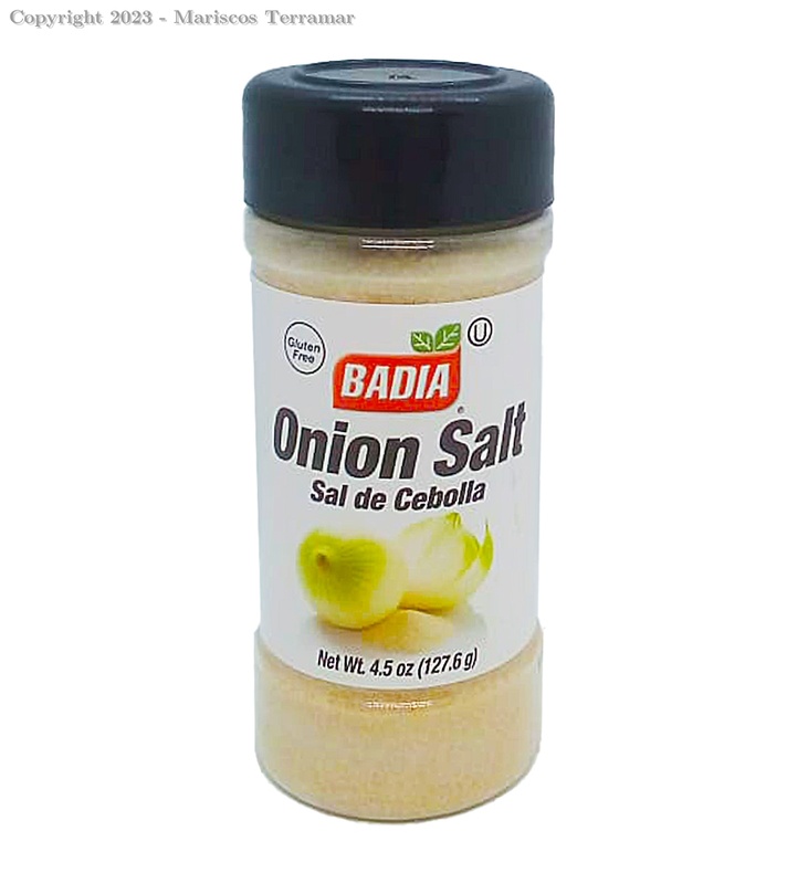 Badia Onion Salt 4.5 Oz