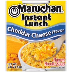 Maruchan Instant Lunch Ramen Noodles, Cheddar Cheese Flavor