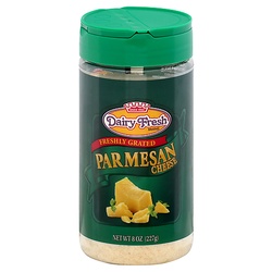Dairy Fresh Grated Cheese, Parmesan 8 Oz