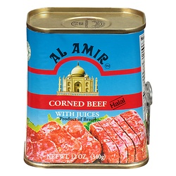 Al Amir Corned Beef With Juices 12 Oz