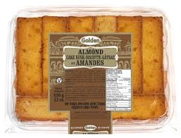 Golden Cake Rusk Almond