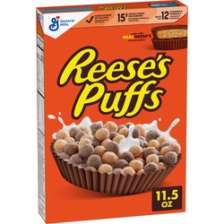 Reese's Puffs General Mills Sweet And Crunchu Corn Cereal 11.5 Oz