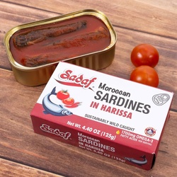 Tuna Sardines Harissa 3 Oz