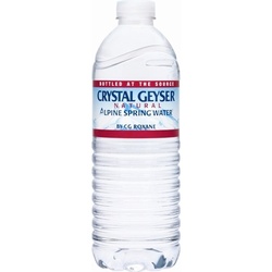 Crystal Geyser Alpine Spring Water, Natural 1 Gal