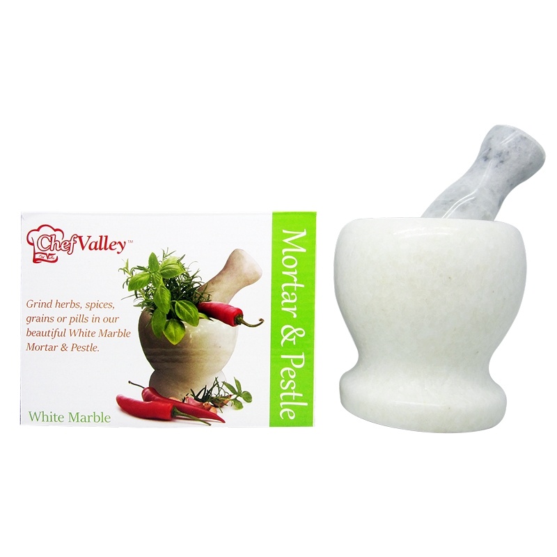 Marble Mortar With Pestle