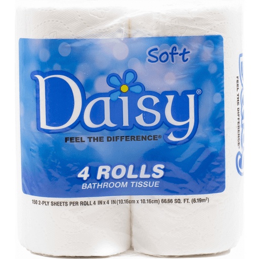Daisy Bath Tissue 4pk