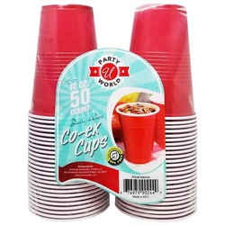 Duck Co-ex Cups, Red