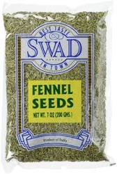 Sweet Fennel Seeds 7 Oz