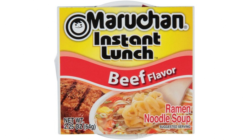 Maruchan Instant Lunch Beef Flavor Ramen Noodle Soup Cup