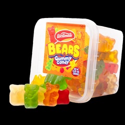 Wellmade Bears Gummy Candy 5.29Oz 150G