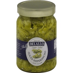 Delallo Super Select Pepperoncini, Sliced, Mild