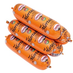 Nema Halal Beef Mortadella With Olives 1 Lb