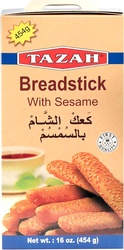 Tazah Bread Sticks With Sesame 16 Oz