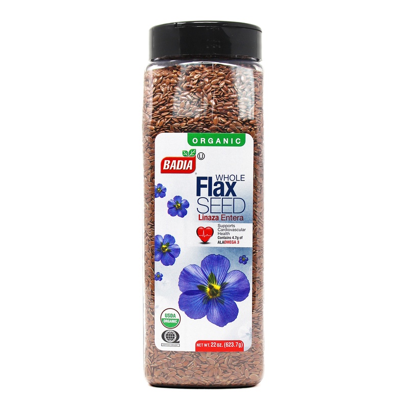 Badia Flax Seed, Organic, Whole 22 Oz