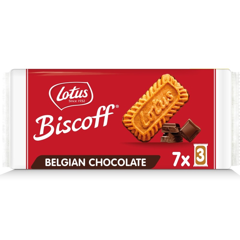 Biscoff Lotus Cookies With Belgian Chocolate -- 5.4 Oz