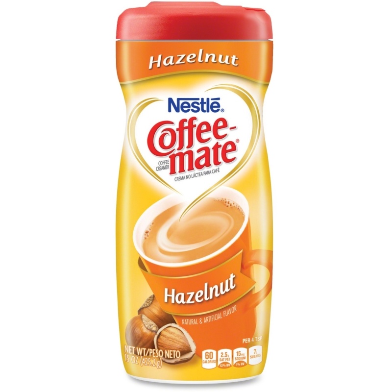 Coffee mate Hazelnut Creamer Powder, 15oz Plastic Bottle