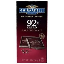 Ghirardelli Intense Dark 92% Cacao Moonlight Mystique Chocolate Bar