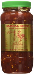 Huy Fong Foods Sambal Oelek Fresh Ground Chili Paste â€” 8 Oz