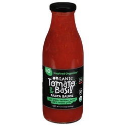 Inspired Organics Organic Tomato & Basil Pasta Sauce