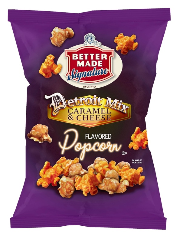 Better Made Detroit Mix Caramel And Cheese Popcorn