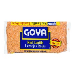Goya Red Lentils 16 Oz