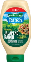Hidden Valley Creamy JalapeÃ±o Ranch Condiment And Dressing