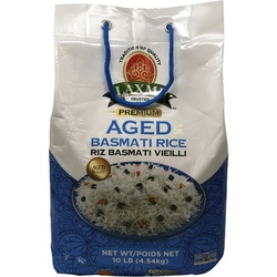 Laxmi Basmati Rice, Aged, Premium 10 Lb