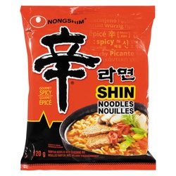 Nongshim Nong Shim Shin Ramyun Noodle Gourmet Spicy Soup, 4.2 Oz