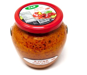 K & M Ajvar 19.5 Oz