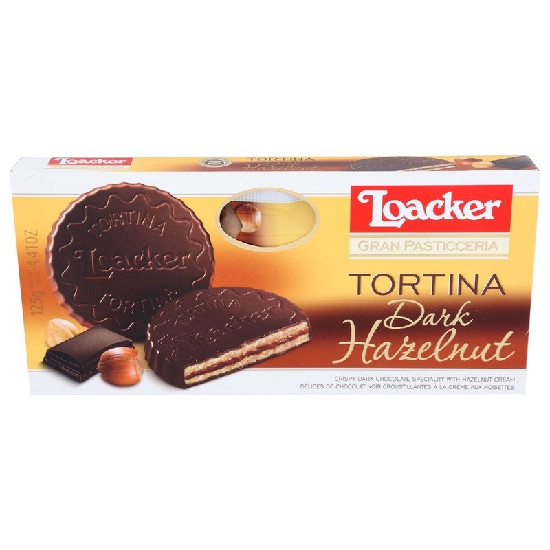 Loacker Tortina Dark Hazelnut
