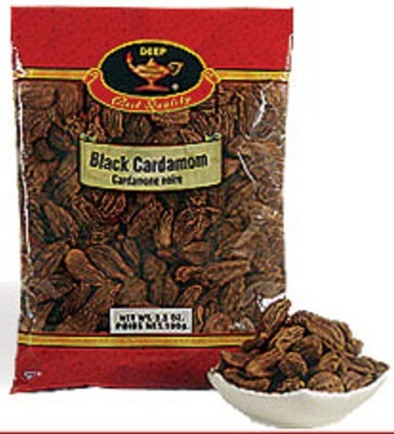 Deep Foods Black Cardamom, 3.5 Oz