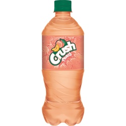 Crush Peach Soda, 20 Fl Oz Bottle