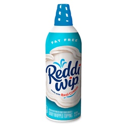 Reddi Wip Fat Free Dairy Whipped Topping - Real Cream - 184 G