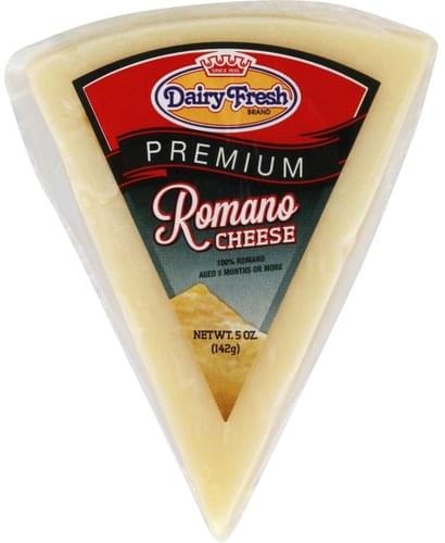 Dairy Fresh Cheese, Premium, Romano 5 Oz
