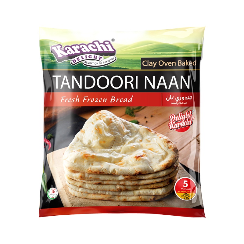 Tandoori Naan 5 Pcs