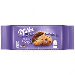 Milka Cookie Loops With Alpine Chocolate 132g