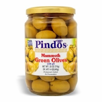 Pindos Olives Green Mammoth 25oz