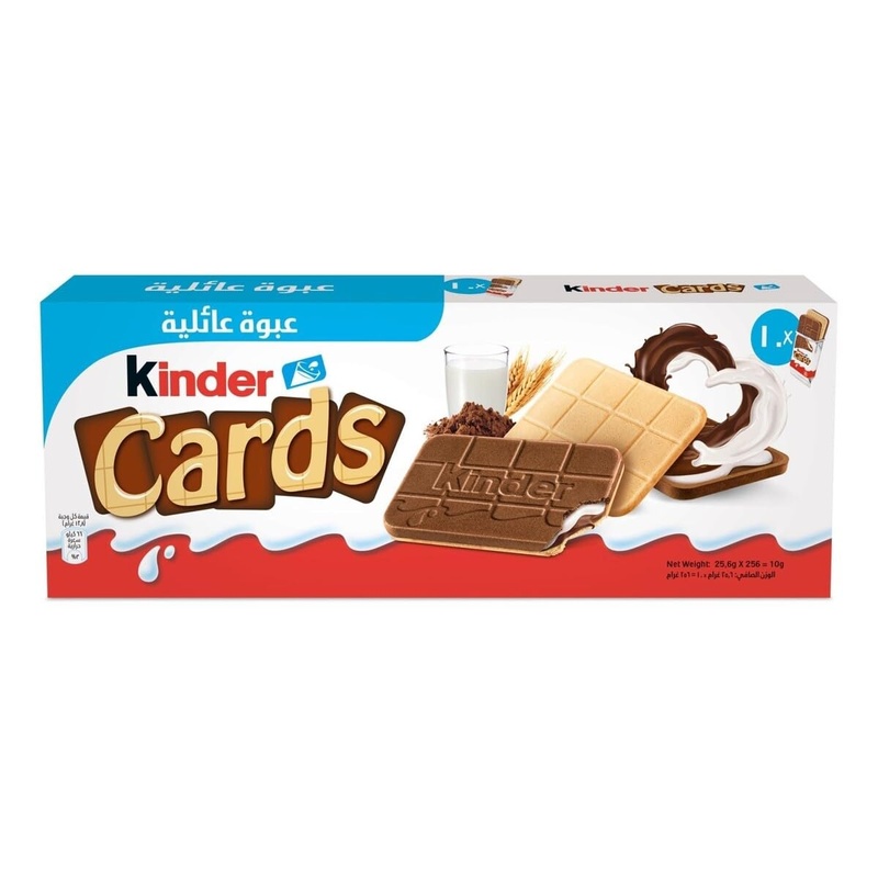 Kinder Cards 10 Units