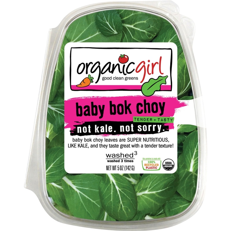 Organicgirl Baby Bok Choy 5 Oz. Clamshell