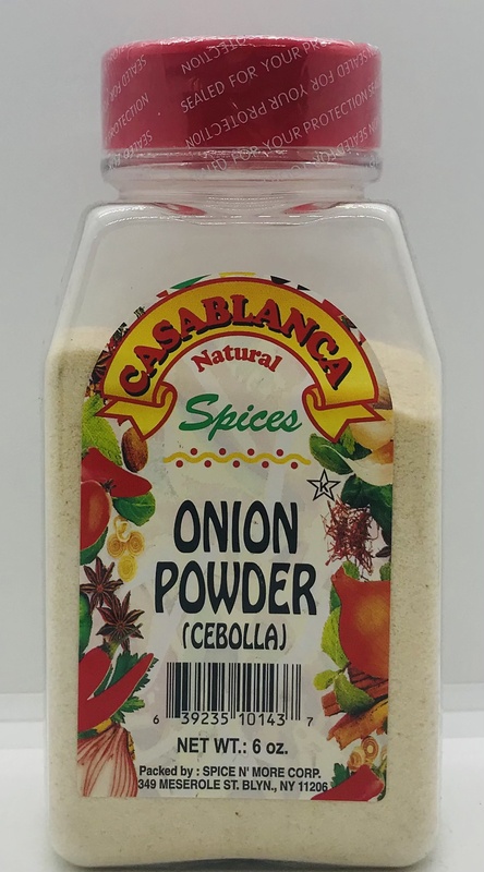Casablanca Spices Onion Powder (6 Oz.)