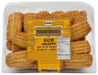Golden Punjabi Biscuits Gur 680gm