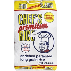 Chefs Rice Long Grain 25 Lb