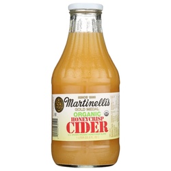 Martinelli's Organic Unfiltered Honeycrisp Cider, 33.8 Fl Oz