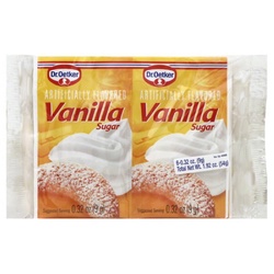 Dr Oetker Vanilla Sugar 0.32 Oz - 192ct Case