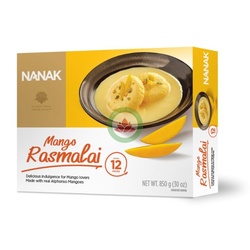 Nanak Rasmalai Mango 12Pcs/850g